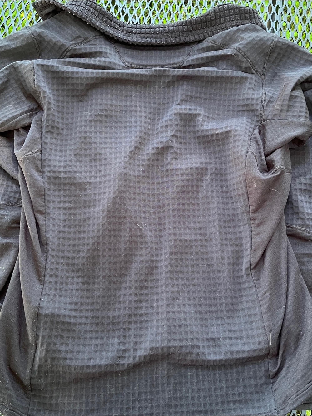 Patagonia Women's Black Full-Zip Fleece Jacket R1 - Picture 5 of 5